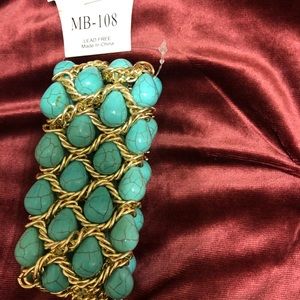 Teal bracelet